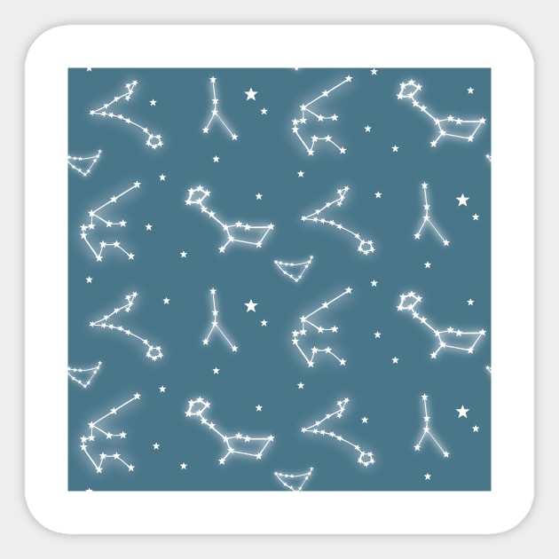 Ocean Constellations Sticker by Quick Brown Fox Canada 